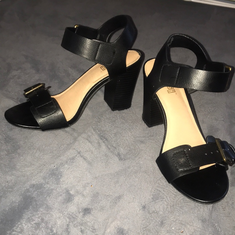 Black heels